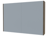 Denver Mirror Cabinet 1050mm Double Door Platinum Collection (DEN-SC-1050-D-P)