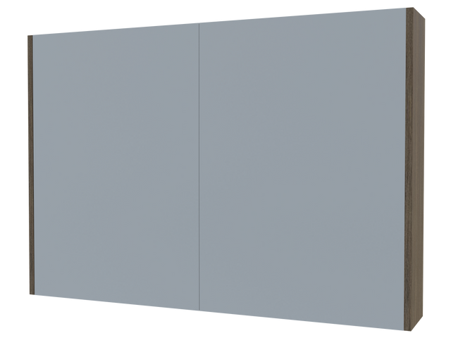 Denver Mirror Cabinet 1050mm Double Door Gold Collection (DEN-SC-1050-D-G)
