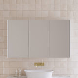 Denver Mirror Cabinet 1200mm Three Door Platinum Collection (DEN-SC-1200-3-P)