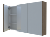 Denver Mirror Cabinet 1200mm Three Door Gold Collection (DEN-SC-1200-3-G)