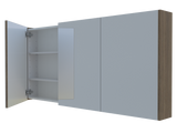 Denver Mirror Cabinet 1500mm Three Door Gold Collection (DEN-SC-1500-3-G)