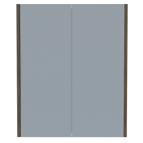Denver Mirror Cabinet 600mm Double Door Gold Collection (DEN-SC-600-D-G)