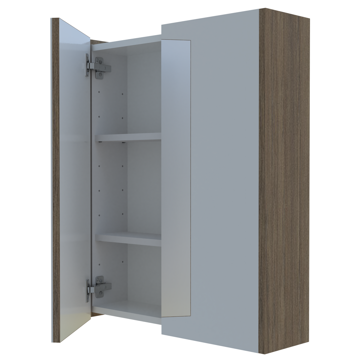 Denver Mirror Cabinet 600mm Double Door Gold Collection (DEN-SC-600-D-G)