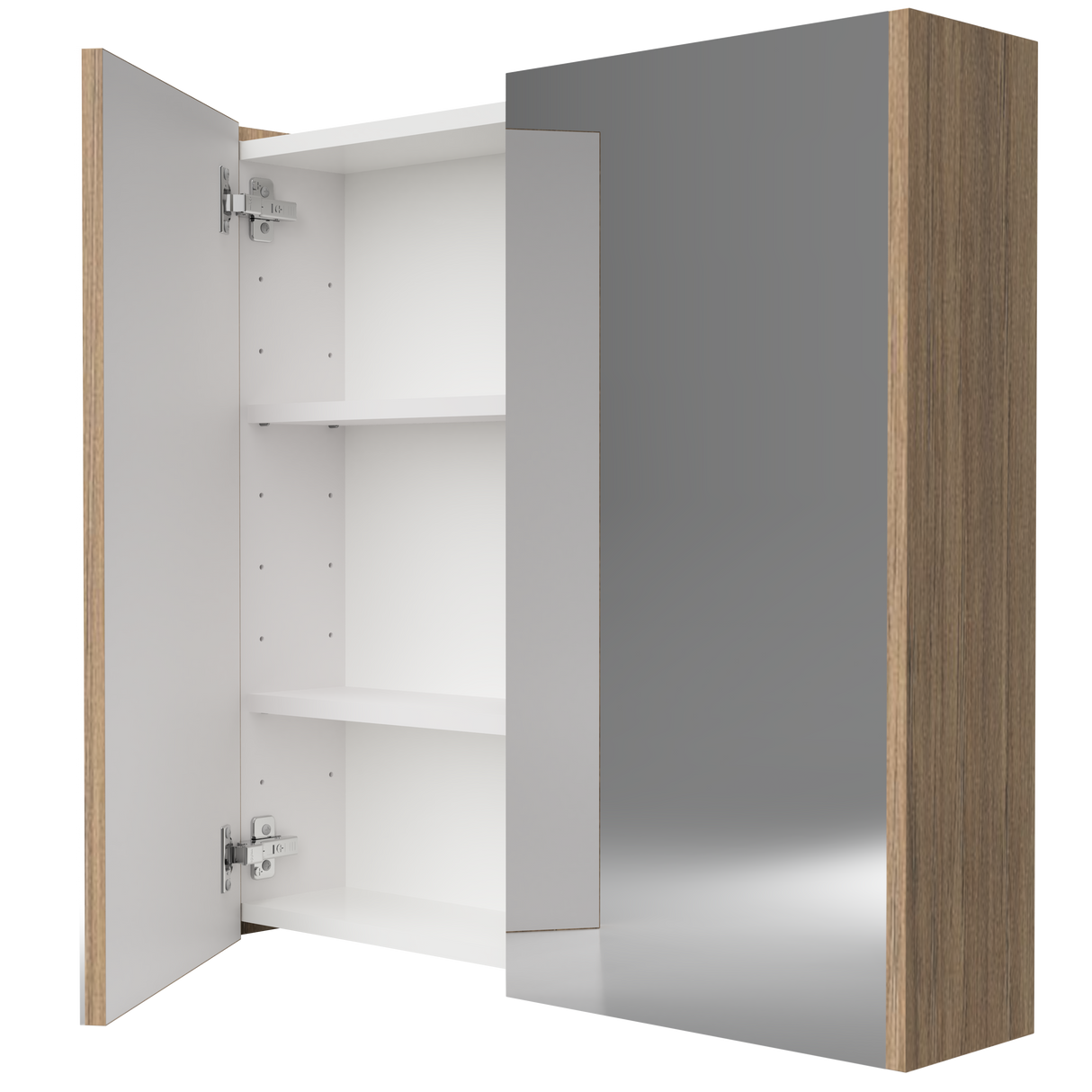 Denver Mirror Cabinet 750mm Double Door Platinum Collection