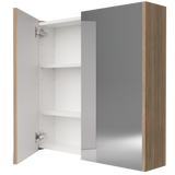 Denver Mirror Cabinet 750mm Double Door Platinum Collection