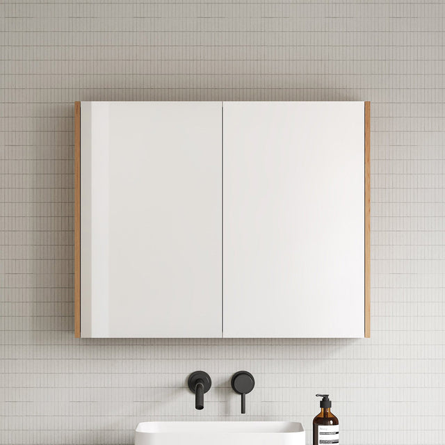 Denver Mirror Cabinet 900mm Double Door Platinum Collection (DEN-SC-900-D-P)