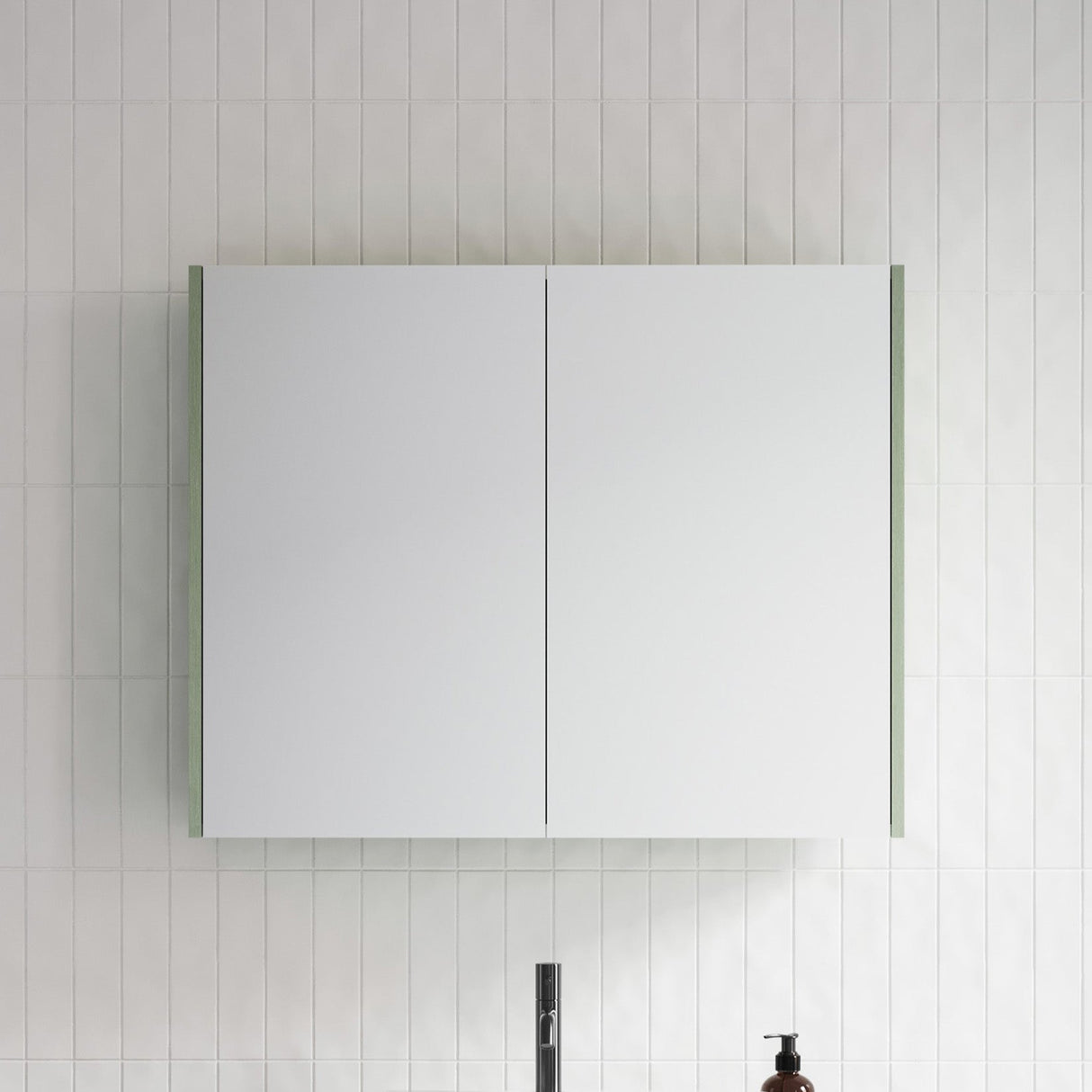 Denver Mirror Cabinet 900mm Double Door Platinum Collection (DEN-SC-900-D-P)