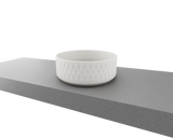 An image of Timberline's Diamond Basin 360mm White Matt