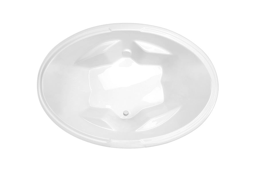 Duo 1850 Island Bath - White