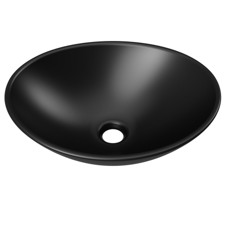 An image of Timberline's Elite Basin 415mm Black Matt