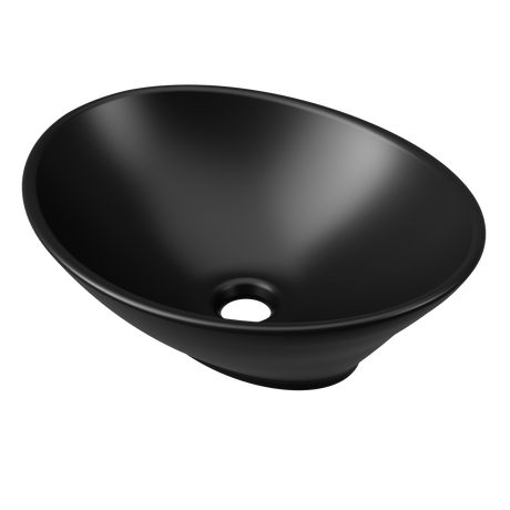 An image of Timberline's Elite Basin 415mm Black Matt