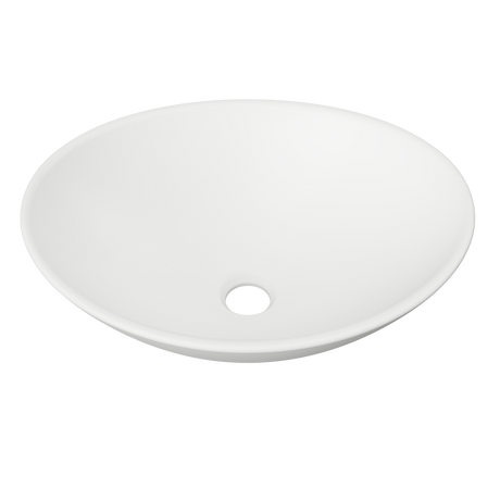 An image of Timberline's Elite Basin 415mm White Matt