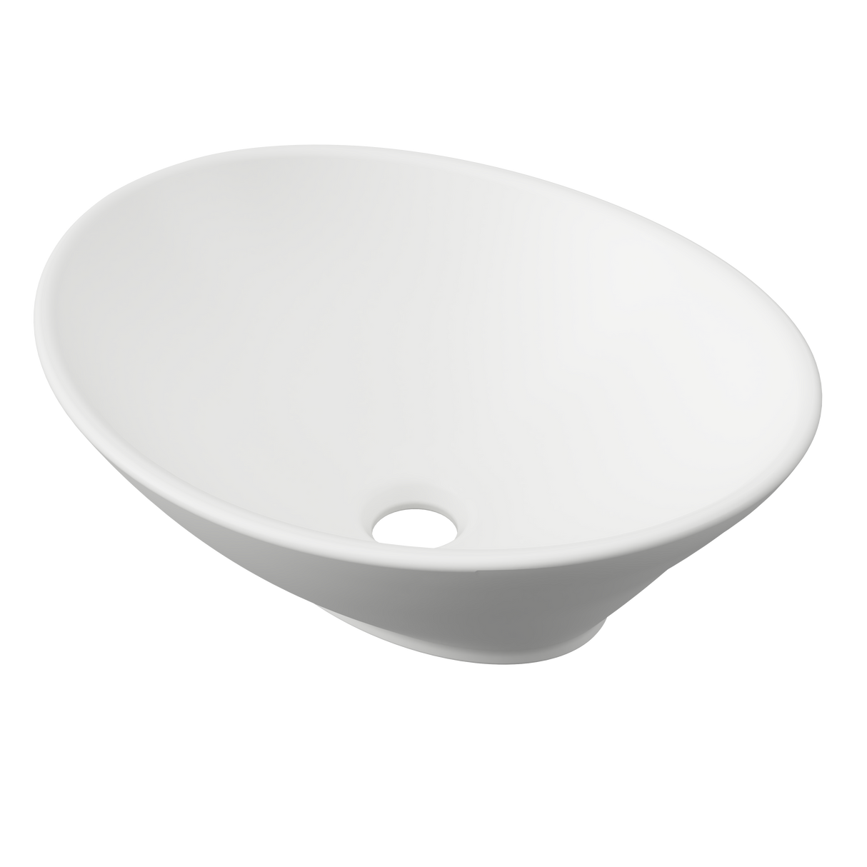 An image of Timberline's Elite Basin 415mm White Matt