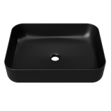 An image of Timberline's Enchant Basin 500mm Black Matt
