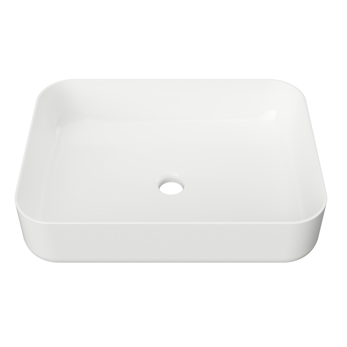 An image of Timberline's Enchant Basin 500mm White Gloss