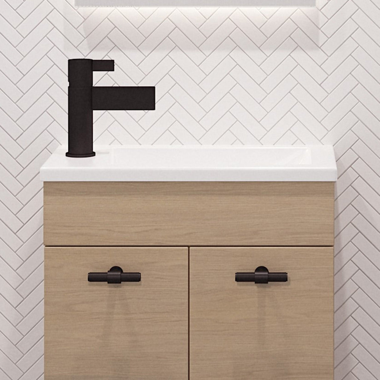 Ensuite Top Right bowl 460mm (ENS-TP-460-R)