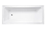 Fabrino 1525 Inset Shower Bath - White