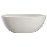 Jada Concrete Bath, Warm White