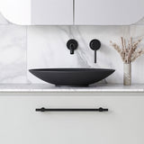 A lifestyle image of Timberline's Feather Basin 510mm Black Matt