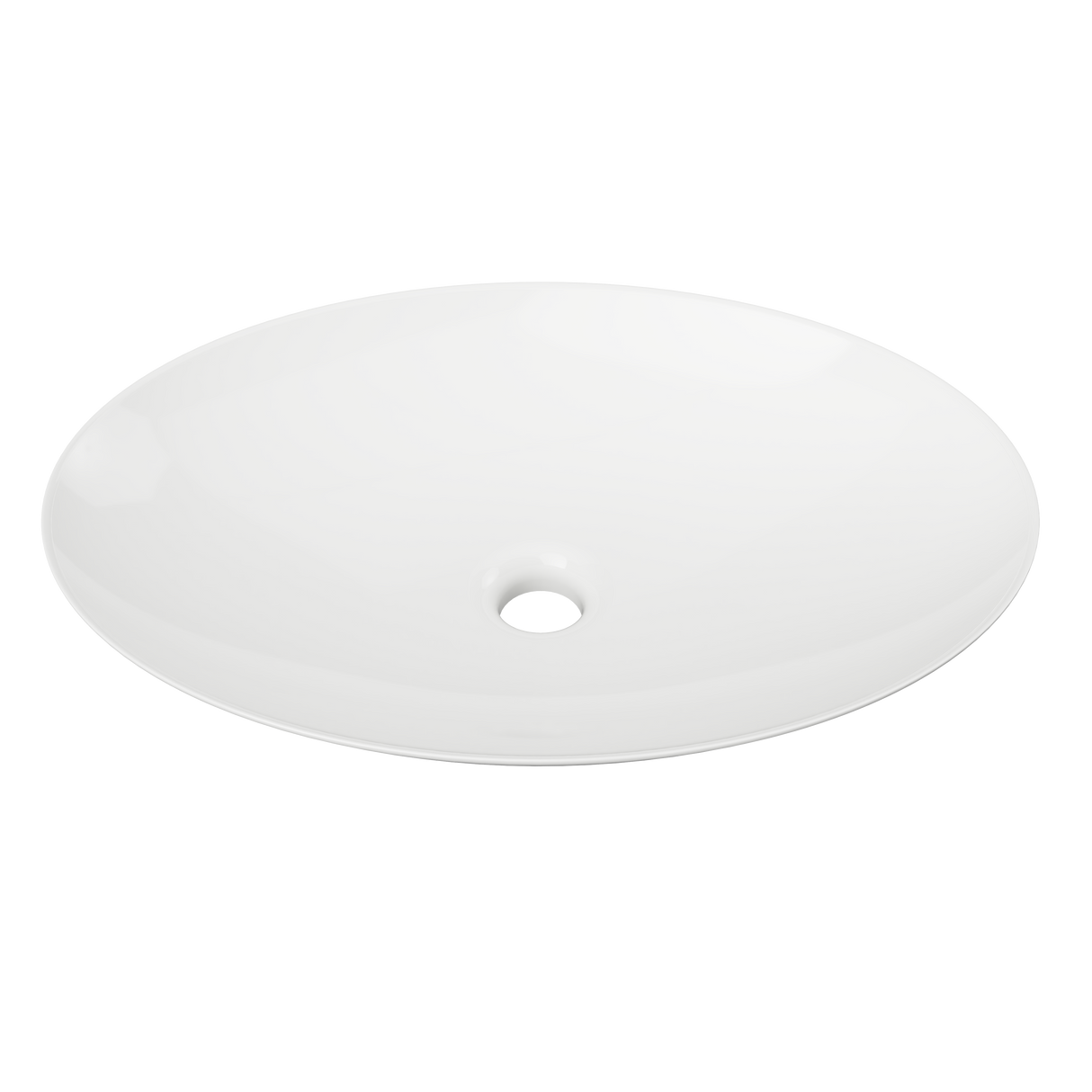 An image of Timberline's Feather Basin 510mm White Gloss