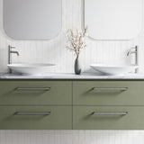 A lifestyle image of Timberline's Feather Basin 510mm White Matt
