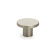 Flat Knob 26mm Brushed Nickel Handle (FLA-H-26-BN)