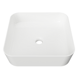 An image of Timberline's Florent Basin 400mm White Gloss