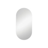 Empire Matt White Framed Mirror, 450 x 900mm