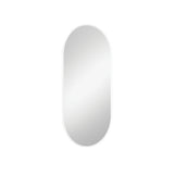 Empire Matt White Framed Mirror, 450 x 900mm