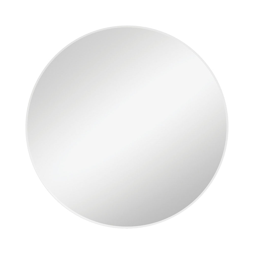 Reba Matt White Framed Mirror, 800mm