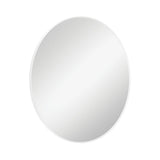Reba Matt White Framed Mirror, 800mm