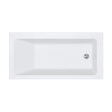 Sentor Left-Hand Acrylic Corner Bath with Overflow, 1500mm