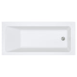 Sentor Left-Hand Acrylic Corner Bath with Overflow, 1650mm