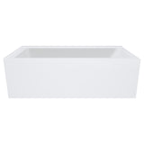 Sentor Right-Hand Acrylic Corner Bath, 1650mm