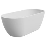 Koko Freestanding Acrylic Bath, 1680mm, Matt White