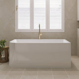 Hustle Left-Hand Multi-Fit Acrylic Bath with Overflow, 1500mm