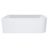 Hustle Right-Hand Multi-Fit Acrylic Bath with Overflow, 1700mm