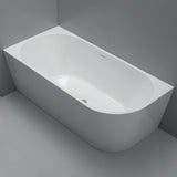 Isabella Right-Hand Acrylic Corner Bath with Overflow, Gloss White, 1700mm