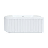 Eleanor Left-Hand Corner Acrylic Bath with Overflow, 1500mm
