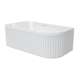 Eleanor Right-Hand Corner Acrylic Bath with Overflow, 1500mm