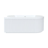 Eleanor Right-Hand Corner Acrylic Bath with Overflow, 1500mm