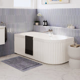 Eleanor Right-Hand Corner Acrylic Bath with Overflow, 1500mm