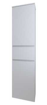 Fraser Tallboy 400mm Wall Hung Platinum Collection