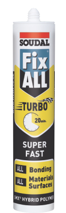 FixAll Turbo Adhesive Sealant White 290ml