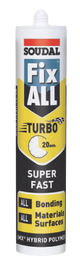 FixAll Turbo Adhesive Sealant White 290ml