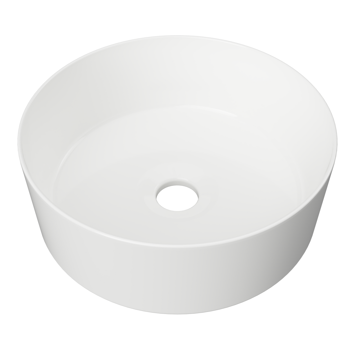 An image of Timberline's Gem Basin 305mm White Gloss