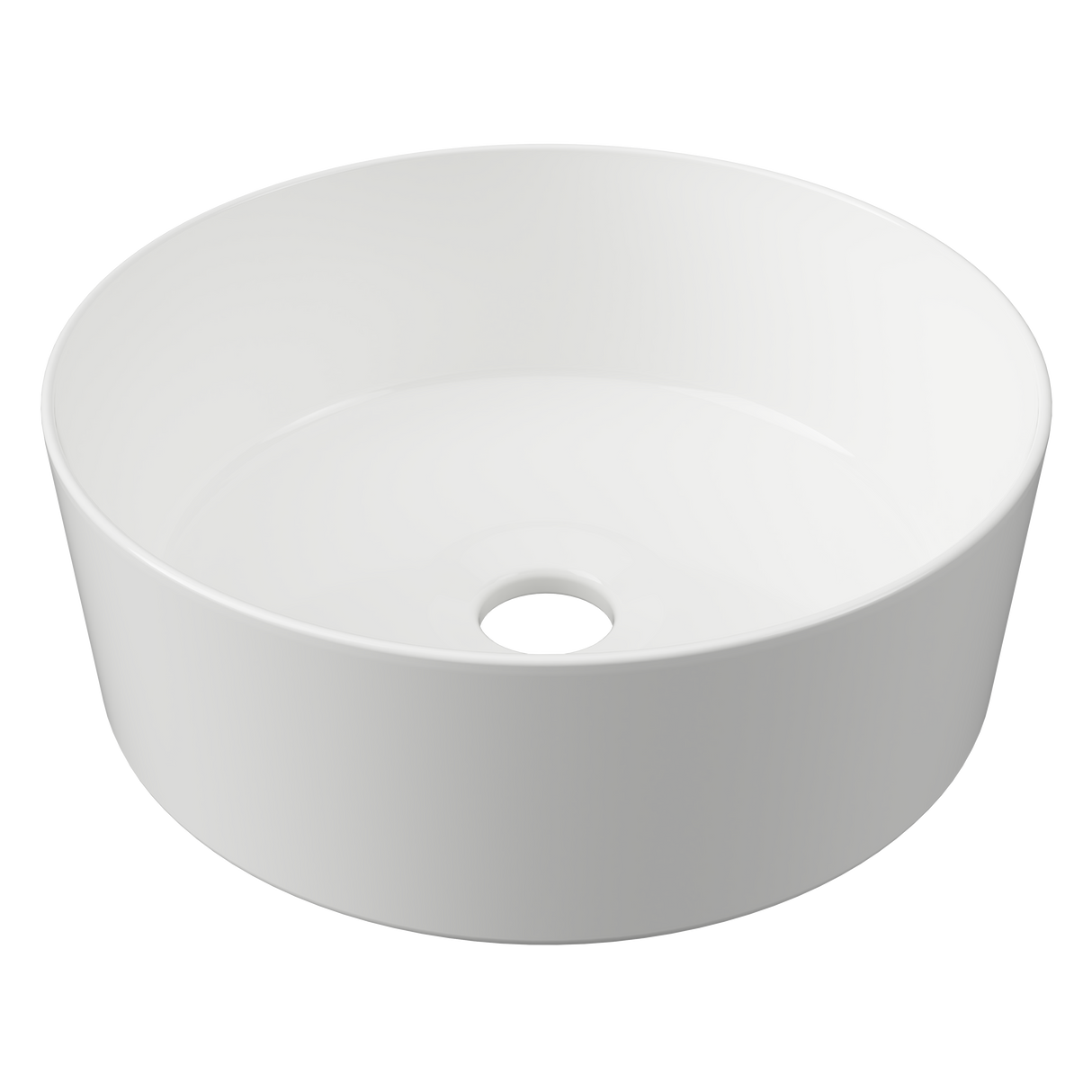 An image of Timberline's Gem Basin 305mm White Gloss