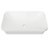 An image of Timberline's George Basin 600mm White Gloss