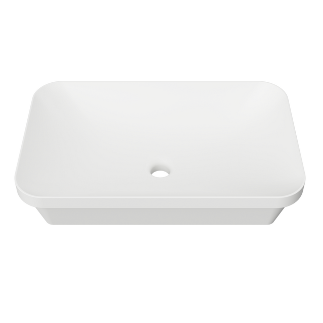 An image of Timberline's George Basin 600mm White Matt
