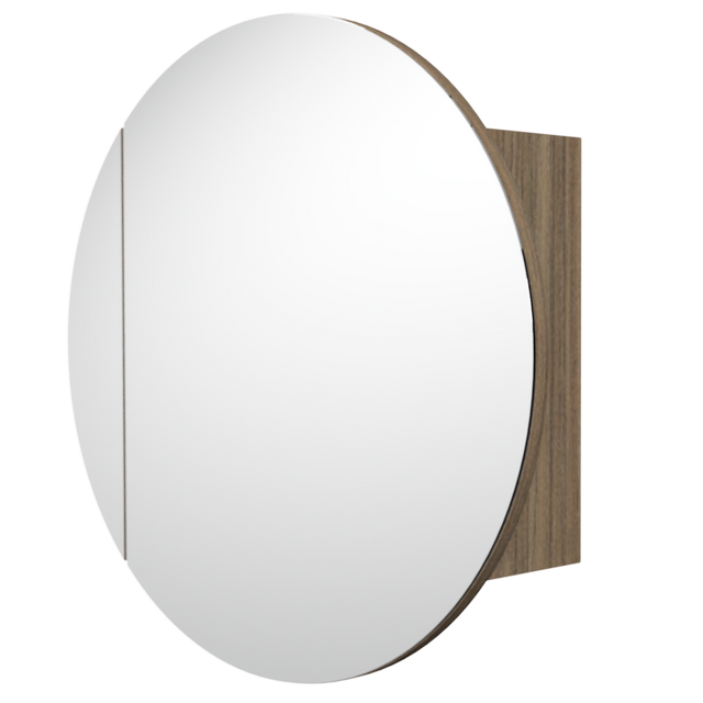 Havana Mirror Cabinet 600mm Single Door Platinum Collection (HAV-SC-600-S-P)